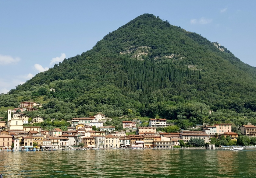 View of Monte Isola from the south